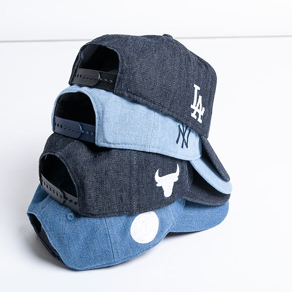 Kšiltovka New Era 9FORTY A-Frame Los Angeles Dodgers Denim Black