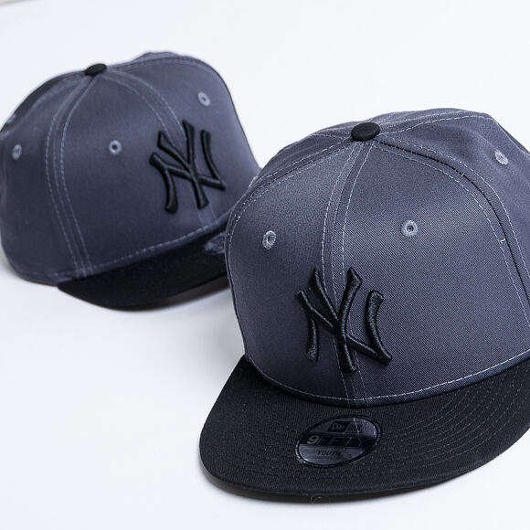 Dětská Kšiltovka New Era 9FIFTY New York Yankees Essential Grey Heather/Black Child