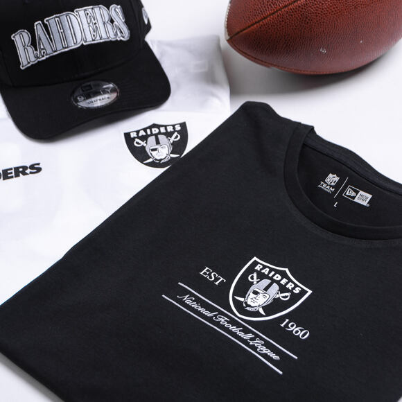 Triko New Era Oakland Raiders Team Established Black