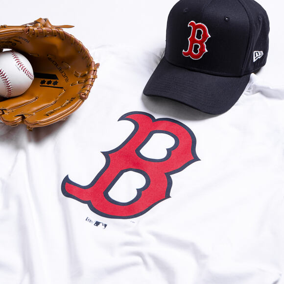 Triko New Era Boston Red Sox Team Logo White