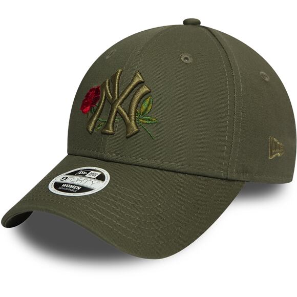 Dámská Kšiltovka New Era 9FORTY New York Yankees Twine New Olive