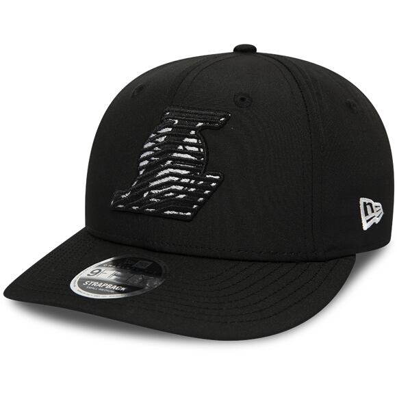 Kšiltovka New Era 9FIFTY Los Angeles Lakers Monotape PC Black