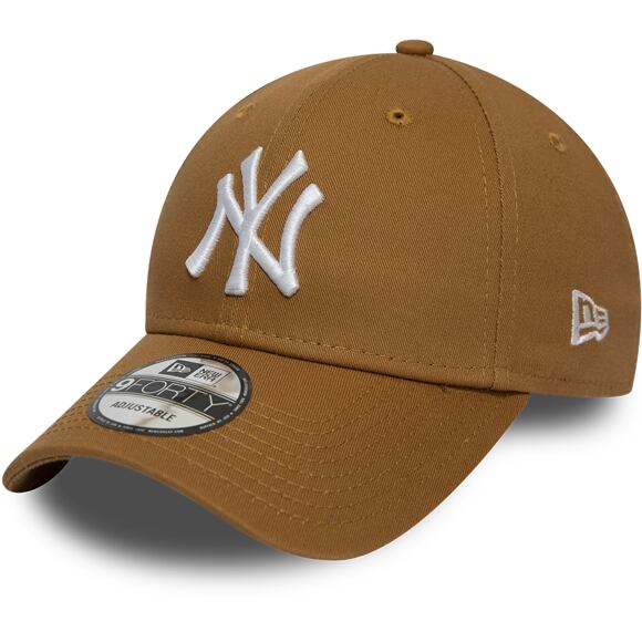 Kšiltovka New Era 9FORTY New York Yankees League Essential Wheat
