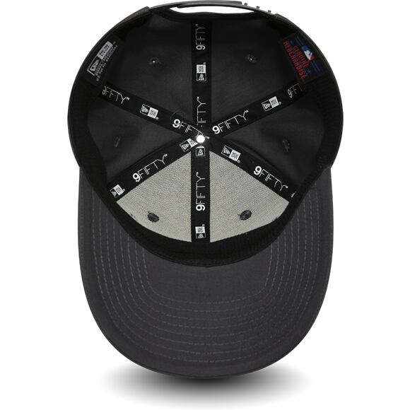Kšiltovka New Era 9FIFTY New York Yankees Stretch Snap Tonal Grey Heather/Black