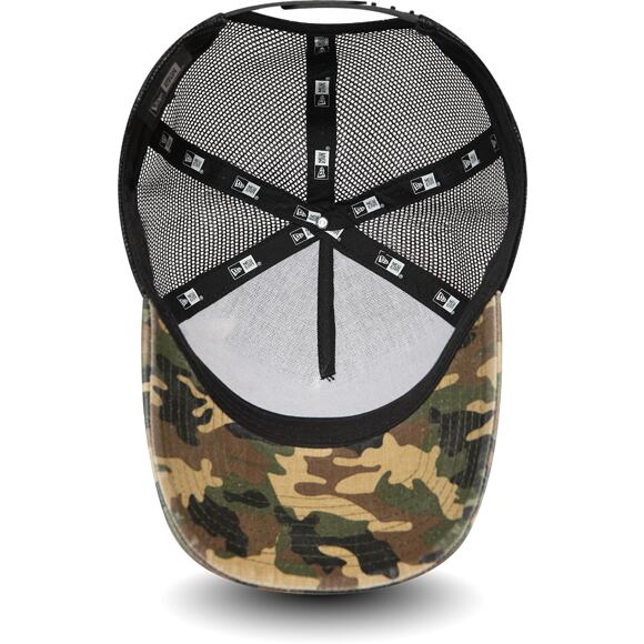 Kšiltovka New Era 9FORTY A-Frame Trucker Military FRG
