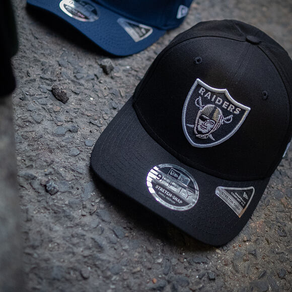 Kšiltovka New Era - NFL 9FIFTY Stretch-Snap - Oakland Raiders - Team Color