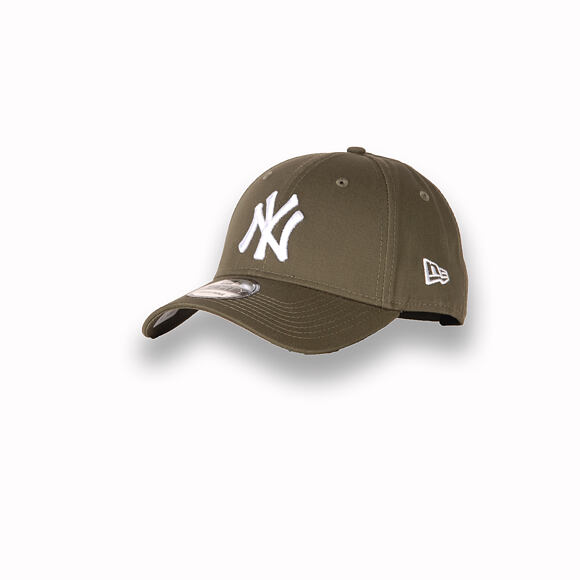 Kšiltovka New Era League Essential New York Yankees 9FORTY Olive/White