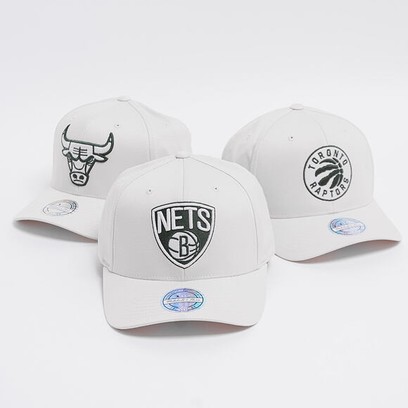Kšiltovka Mitchell & Ness Brooklyn Nets 623 Stone/Forest