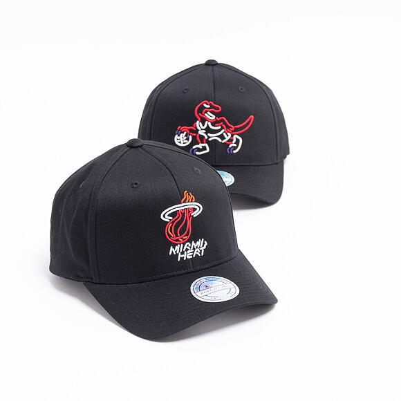 Kšiltovka Mitchell & Ness Miami Heat 610 Neon Lights