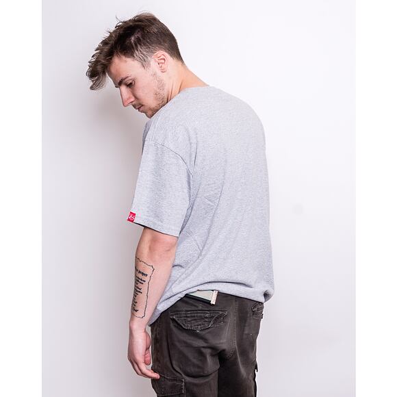 Triko éS Block Gradient Tee GREY HEATHER