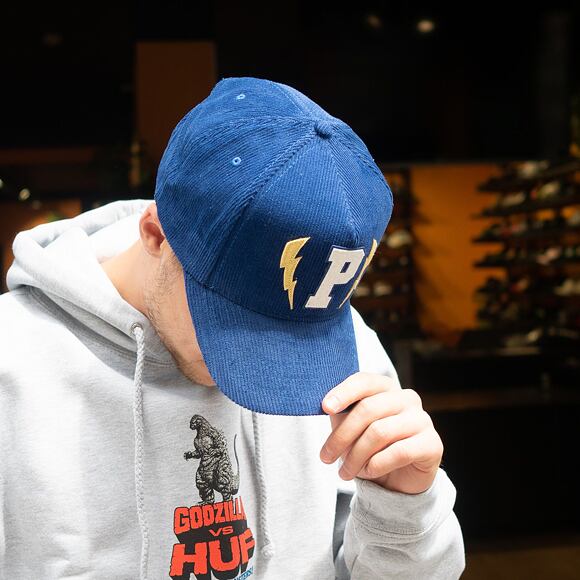 Kšiltovka Pink Dolphin Lightning P Snapback Blue
