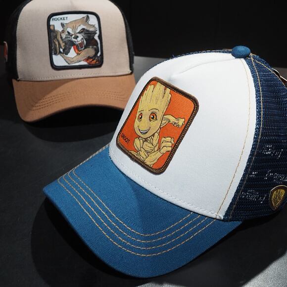 Kšiltovka Capslab Trucker By Freegun (MARVEL) Groot