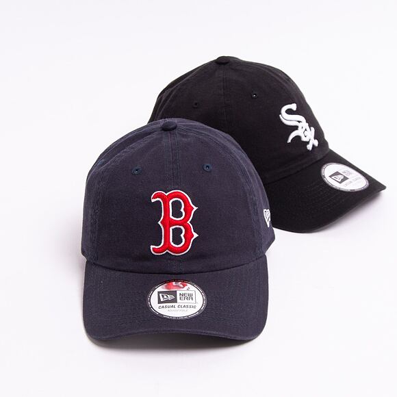 Kšiltovka New Era 9TWENTY MLB Washed Casual Classic Boston Red Sox Team Color