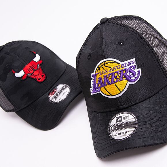 Kšiltovka New Era 9FORTY NBA Seasonal Home Field 9FORTY Los Angeles Lakers Black