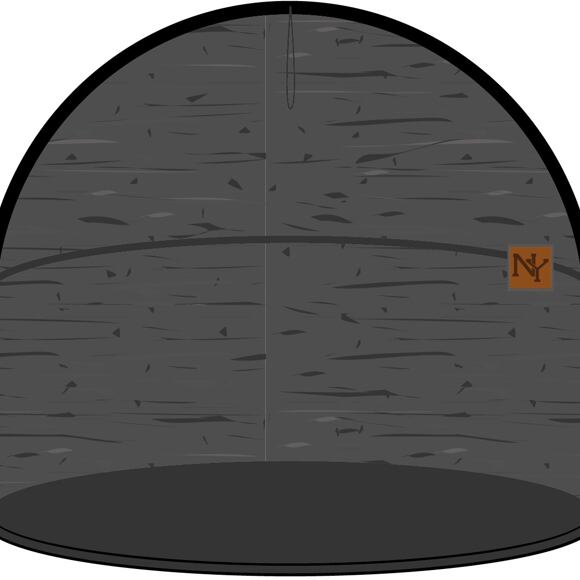 Kulich Statewear Morris Hipster Beanie Dark Grey Melange