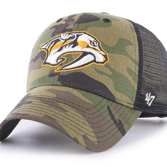 Kšiltovka 47 Brand Nashville Predators Camo Branson Trucker