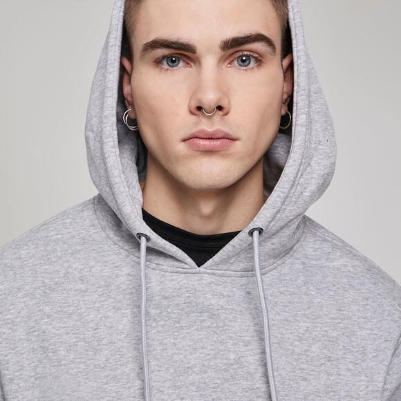 Mikina Urban Classic TB2392 Basic Terry Hoody Grey