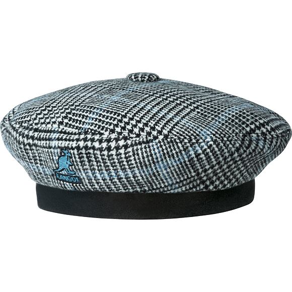 Baret Kangol Show Your Teeth Beret Black/Blue K4304HT-BB007