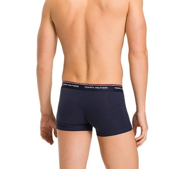 Boxerky Tommy Hilfiger Trunk 3 Pack Premium Essentials Peacoat Navy