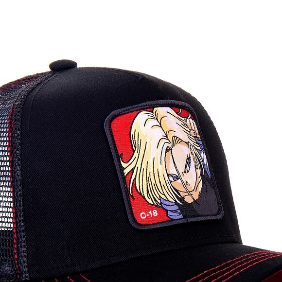 Kšiltovka Capslab Trucker (DRAGON BALL Z) C18B C-18