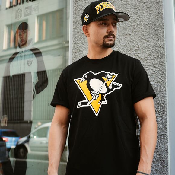 Triko '47 Brand NHL Pittsburgh Penguins Imprint ’47 Echo Tee Jet Black