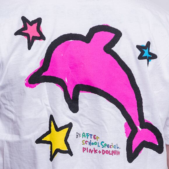 Triko Pink Dolphin NOTECARD TEE QS2111NOWH WHITE