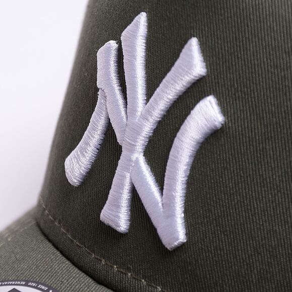 Dětská kšiltovka New Era 9FORTY Kids A-Frame Color Essential New York Yankees Snapback New Olive