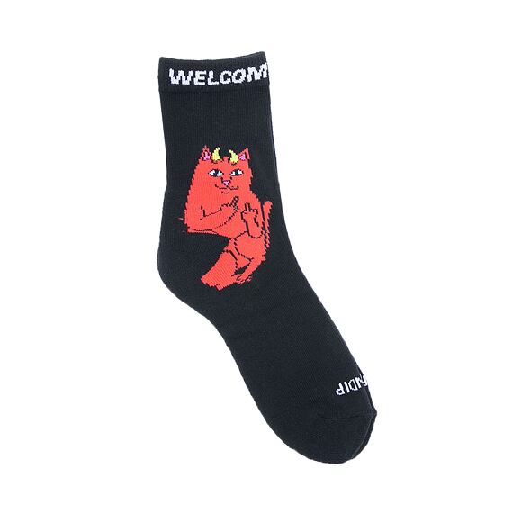 Ponožky Rip N Dip Lord Devil Mid Socks Black RND9157
