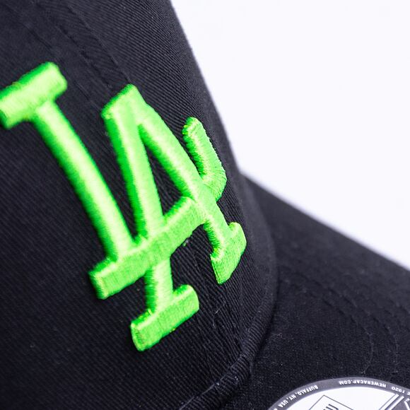 Dětská kšiltovka New Era 9FORTY Kids MLB Neon Pack Los Angeles Dodgers Strapback Black