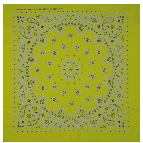 Šátek Urban Classics Bandana Neonyellow