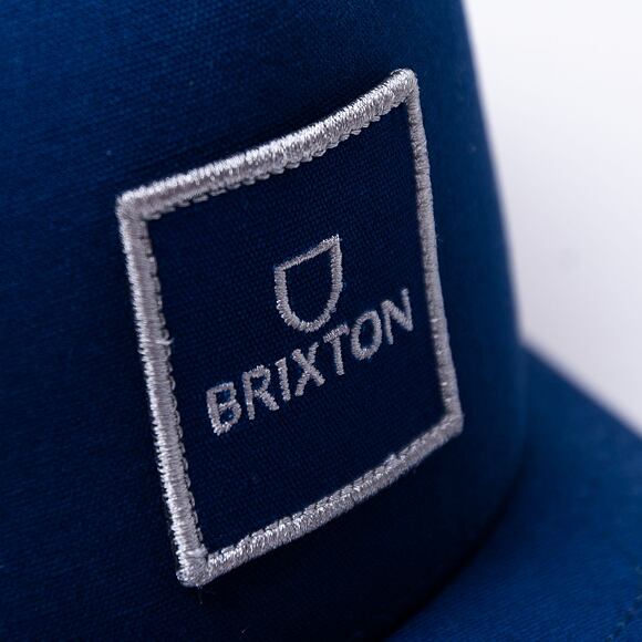 Kšiltovka Brixton Alpha Block X C Mp Mesh Cap Navy Navy
