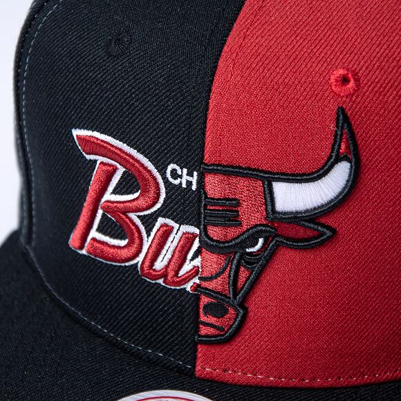 Kšiltovka Mitchell & Ness Split Crown Snapback Toronto Raptors Black