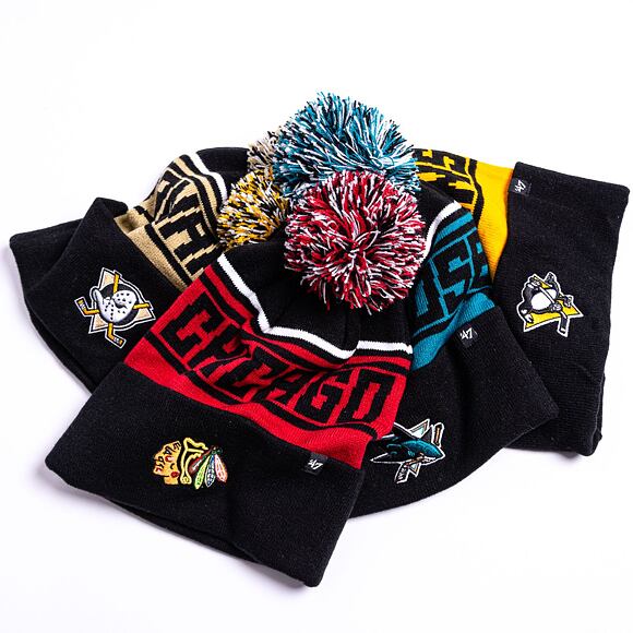 Kulich '47 Brand NHL Anaheim Ducks Stylus '47 Cuff Knit Black