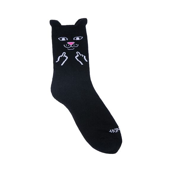 Ponožky Rip & Dip Jerm Face Mid Socks Black