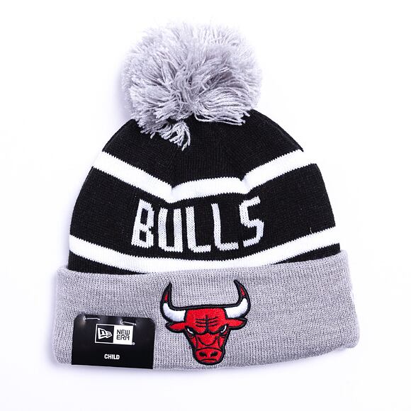 Dětský kulich New Era NBA Jake Cuff Beanie Chicago Bulls Black