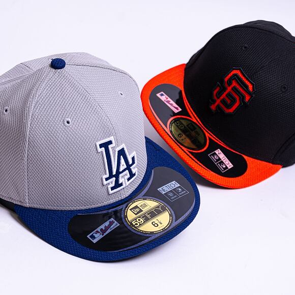 Kšiltovka New Era 59FIFTY Diamond Era Los Angeles Dodgers Road Color 2013