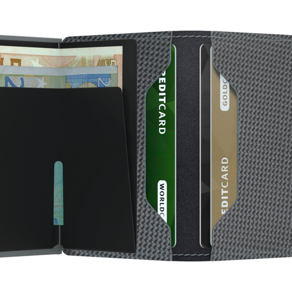 Peněženka Secrid Slimwallet Carbon Cool Grey