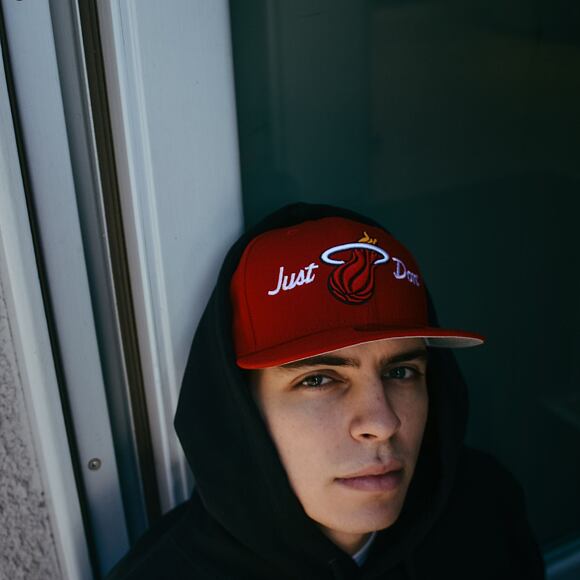 Kšiltovka New Era 59FIFTY NBA Just Don Miami Heat Red