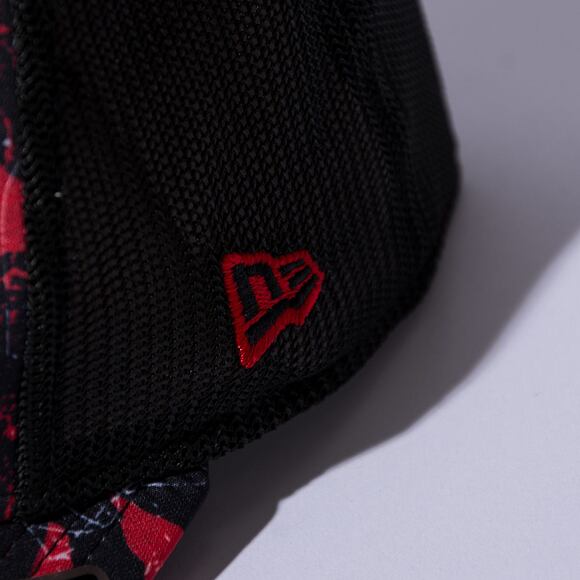 Kšiltovka New Era 9FIFTY Stretch-Snap Ducati Corse All Over Print Ducati Black / Scarlet