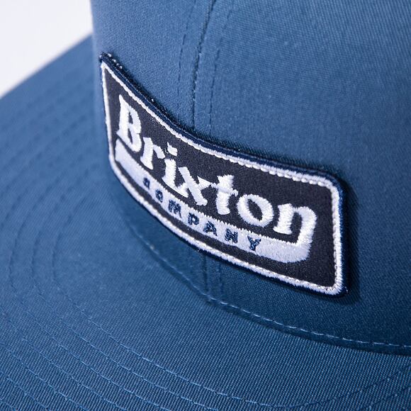 Kšiltovka Brixton Steadfast HP Mesh Cap Pacific Blue / White