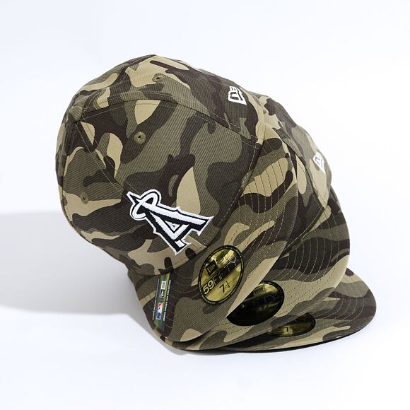 Kšiltovka New Era 59FIFTY MLB "Armed Forces" Anaheim Angels Camo