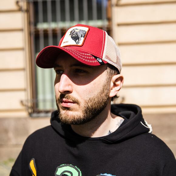 Kšiltovka Goorin - The Bull Trucker - Red