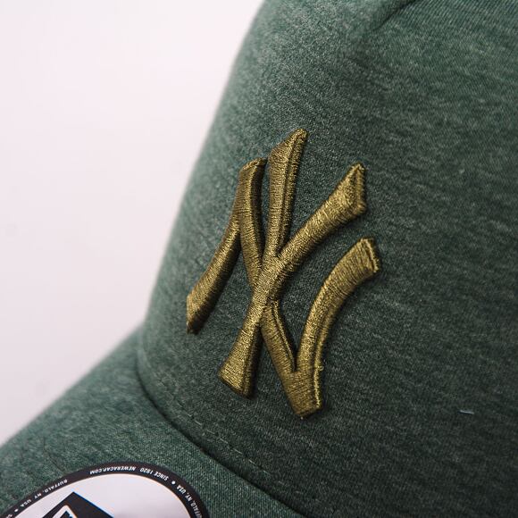 Kšiltovka New Era 9FORTY A-Frame Trucker MLB Jersey Essential Trucker New York Yankees New Olive