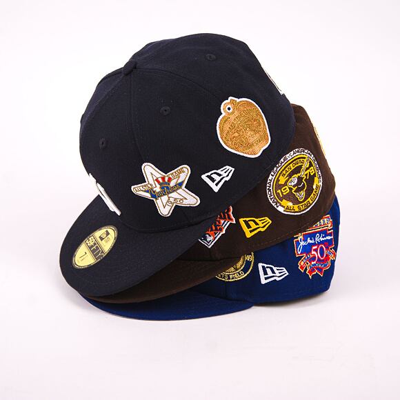 Kšiltovka New Era 59FIFTY MLB Coops Multi Patch New York Yankees Team Color / White