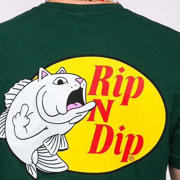 Triko RIP N DIP Catfish Tee (Hunter Green) RND10085