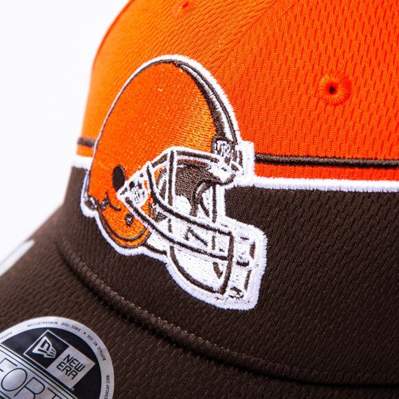 Kšiltovka New Era 9FORTY Stretch-Snap NFL Sideline 23 Cleveland Browns Team Colors
