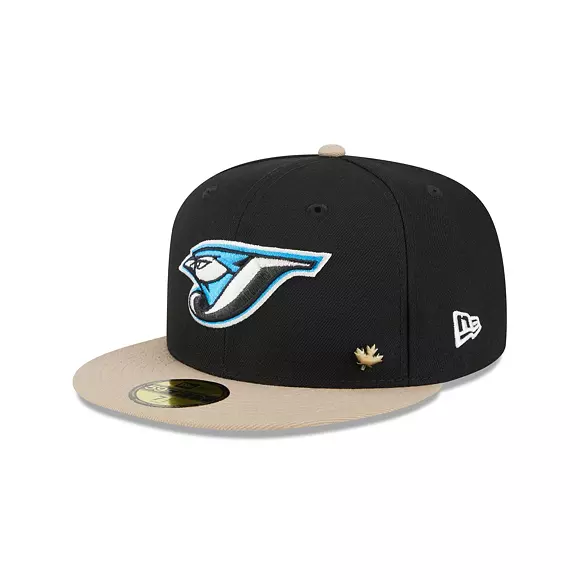 Kšiltovka New Era 59FIFTY MLB "Varsity Pin & Sidepatch" Toronto Blue Jays Cooperstown