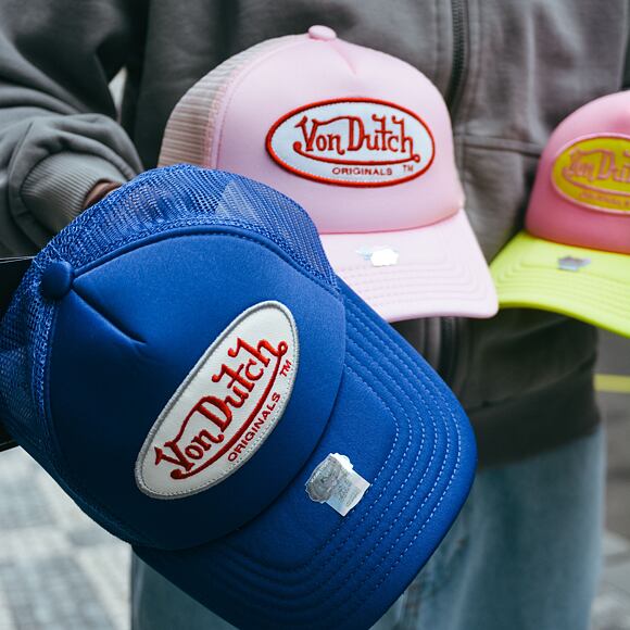 Kšiltovka Von Dutch Tampa Trucker Foam Pink/Pink