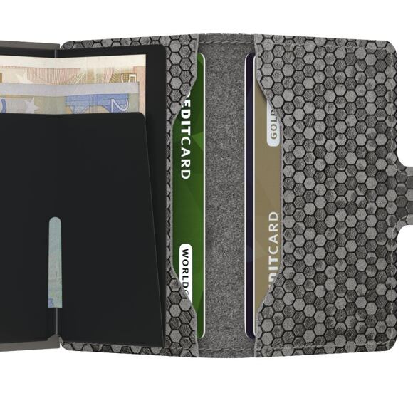 Peněženka Secrid Miniwallet Hexagon Grey