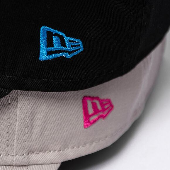 Dětská kšiltovka New Era 9FORTY Kids MLB League Essential Los Angeles Dodgers - Stone / Blush Pink